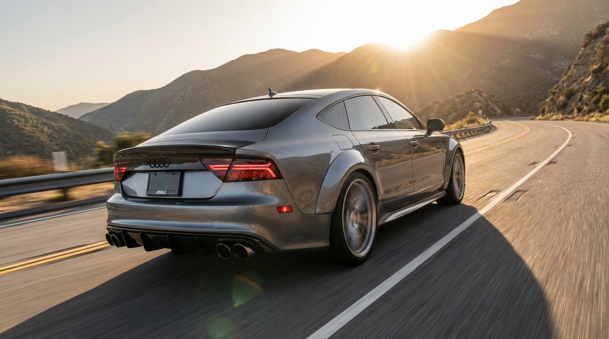 91 - 奥迪A7山路试驾视频